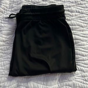 Size Medium, black joggers